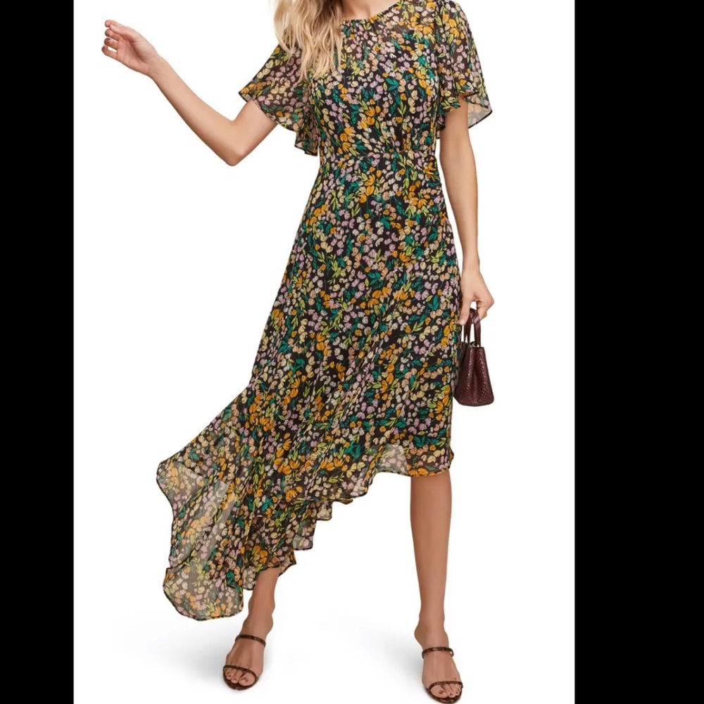 Floral print dress